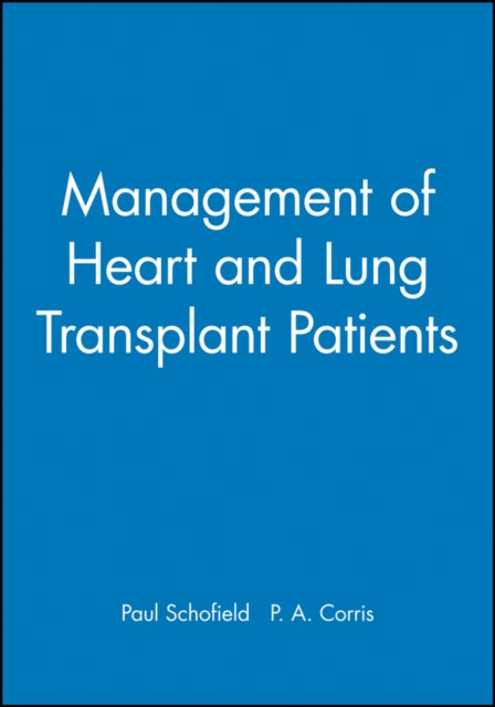 Book cover of: Management of Heart and Lung Transplant Patients