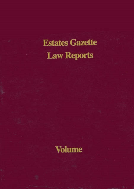 Book cover of: EGLR 1996. By: Barry Denyer-Green