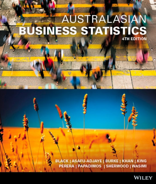 Book cover of: Australasian Business Statistics. By: Ken Black