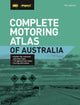 Book cover of: Complete Motoring Atlas of Australia 9th ed