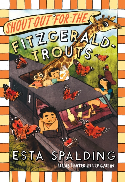 Book cover of: Shout Out for the Fitzgerald-Trouts. By: Esta Spalding