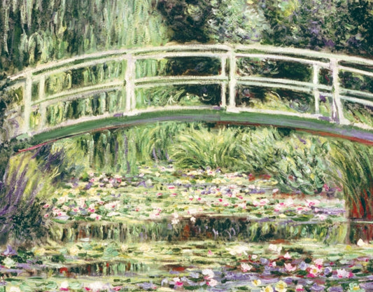 Book cover of: Monet Waterlily Garden Keepsake Box. By: Claude Monet