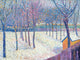 Book cover of: Orchard Under the Snow Boxed Holiday Notecards. By: Hippolyte Petitjean