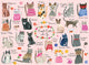 Cool Cats A-Z 1000 Piece Puzzle 9780735349087 Carolyn Gavin