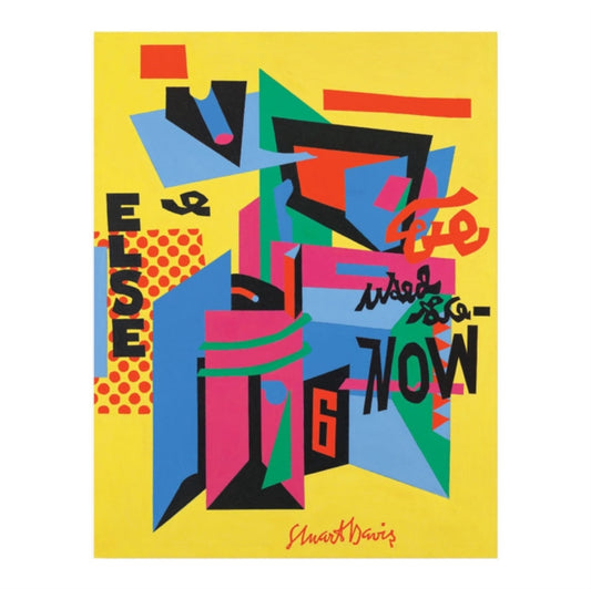 Book cover of: Stuart Davis Portfolio Notes. By: Galison
