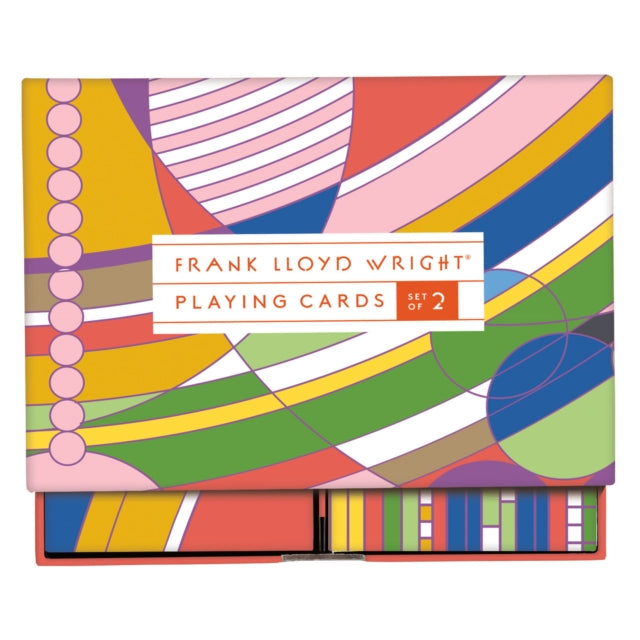 Book cover of: Frank Lloyd Wright Playing Card Set. By: Daina Galison