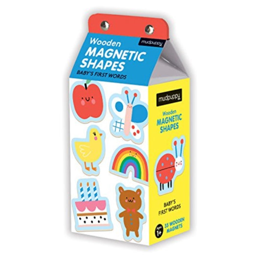 Book cover of: Baby's First Words Wooden Magnetic Shapes