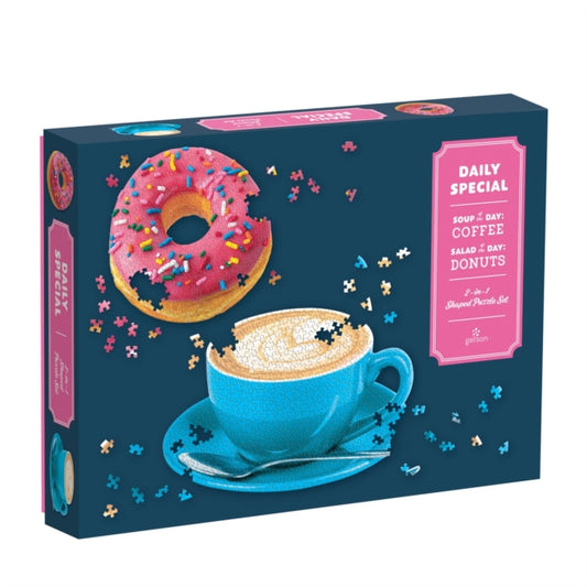 Book cover of: Daily Special 2-in-1 Shaped Puzzle Set
