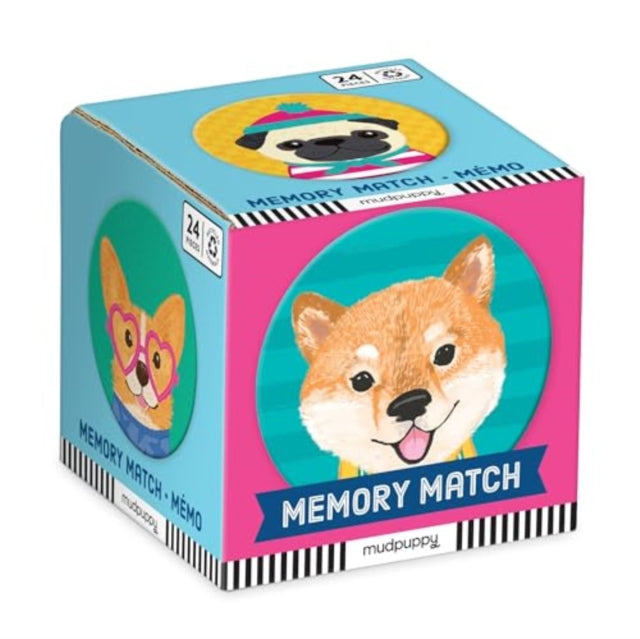 Book cover of: Dog Portraits Mini Memory Match