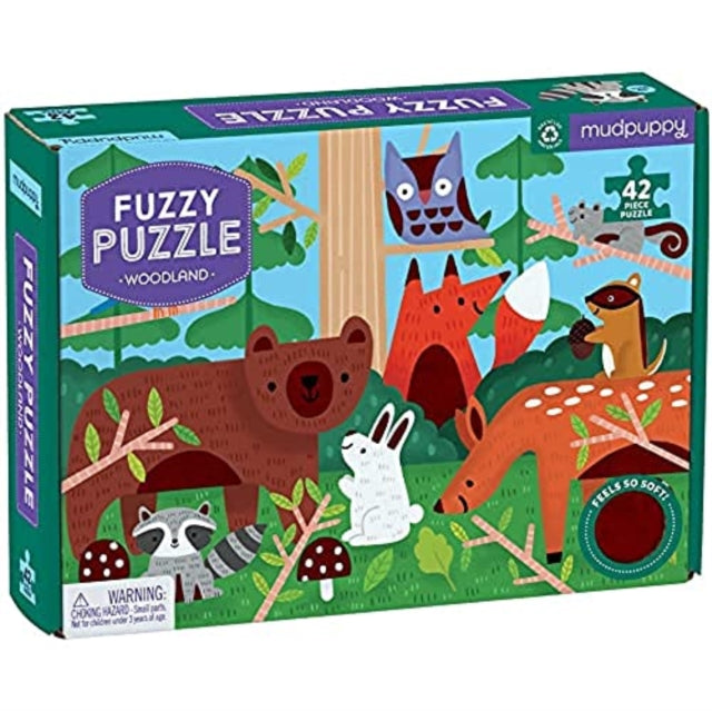 Book cover of: Woodland Fuzzy Puzzle