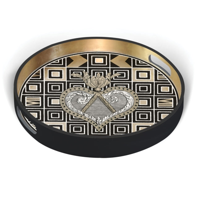 Book cover of: Christian Lacroix Atout Coeur Round Lacquer Tray. By: Christian Lacroix