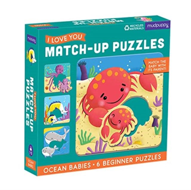 Book cover of: Puz Love Match Ocean Babies