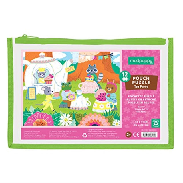 Book cover of: Tea Party 12 Piece Pouch Puzzle