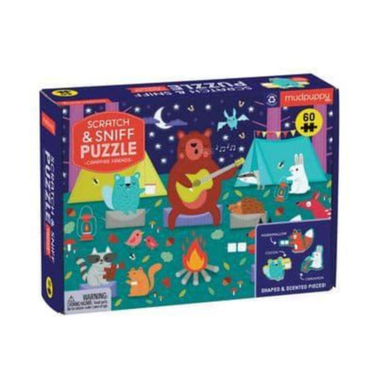 Book cover of: Campfire Friends Scratch and Sniff Puzzle