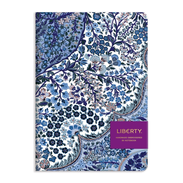 Book cover of: Liberty Tanjore Gardens B5 Handmade Embroidered Journal. By: Galison
