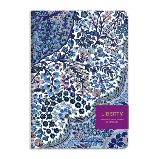 Book cover of: Liberty Tanjore Gardens B5 Handmade Embroidered Journal. By: Galison