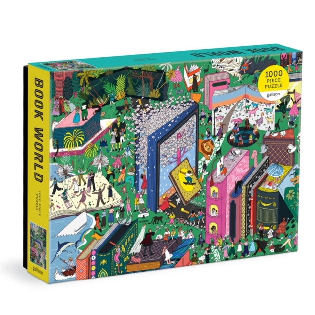 Book cover of: Book World 1000 Piece Puzzle