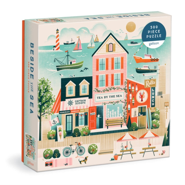 Book cover of: Beside the Sea 500 Piece Puzzle