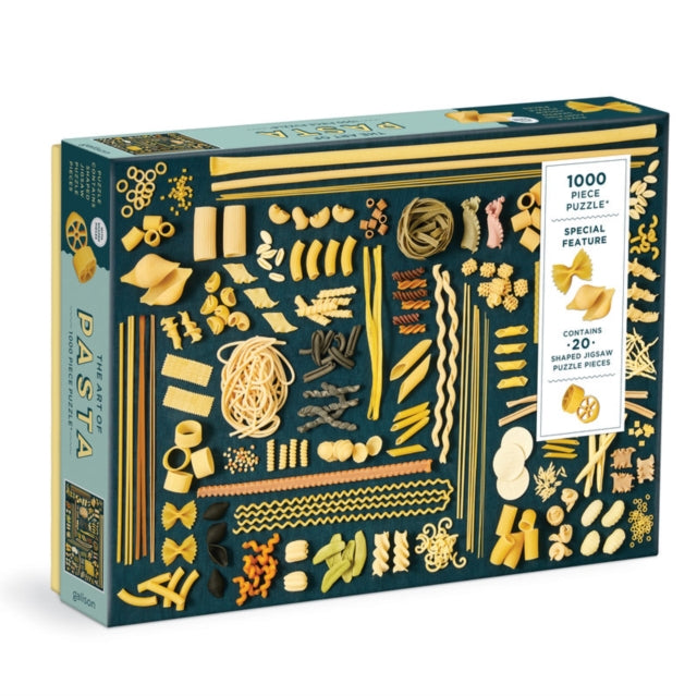 Book cover of: Art of Pasta 1000 Piece Puzzle with Shaped Pieces