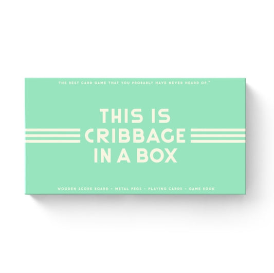 Book cover of: Cribbage In A Box Cribbage Game Set