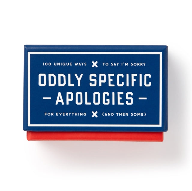 Book cover of: Oddly Specific Apologies