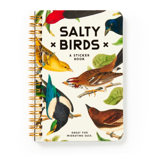 Book cover of: Salty Birds Sticker Book