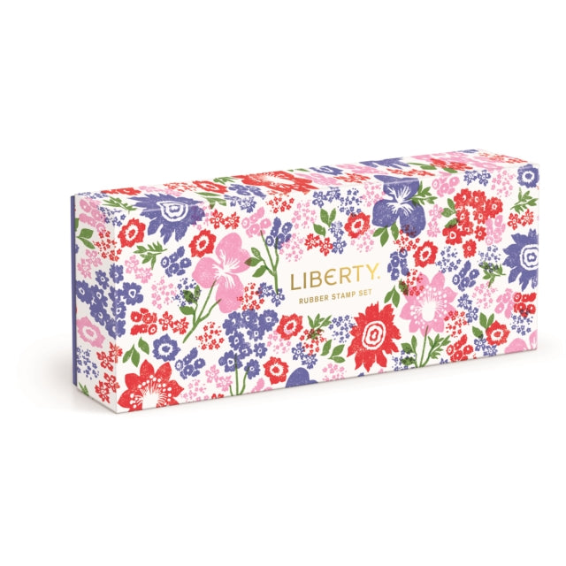 Book cover of: Liberty Rubber Stamp Set. By: Galison