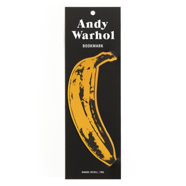 Book cover of: Warhol Banana Shaped Bookmark