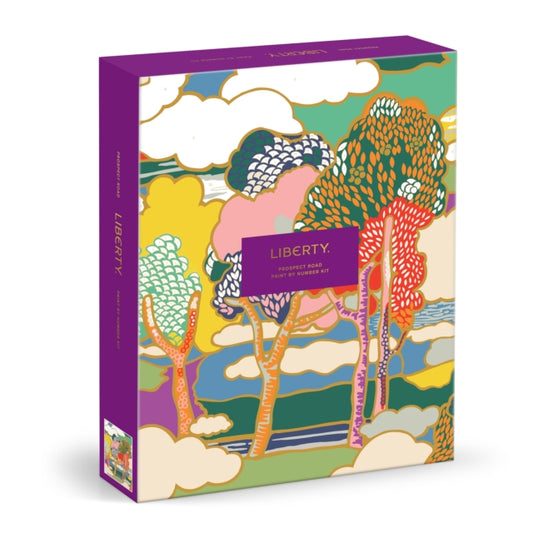 Book cover of: Liberty Prospect Road 9 x 12 Paint by Number Kit