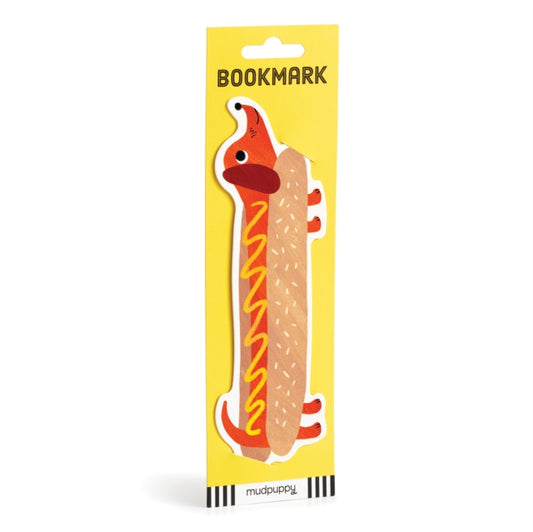 Book cover of: Doxie Hot Dog Bookmark. By: Mudpuppy