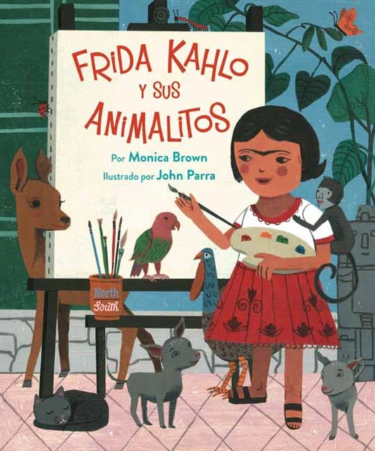 Book cover of: Frida Kahlo y Sus Animalitos. By: Monica Brown