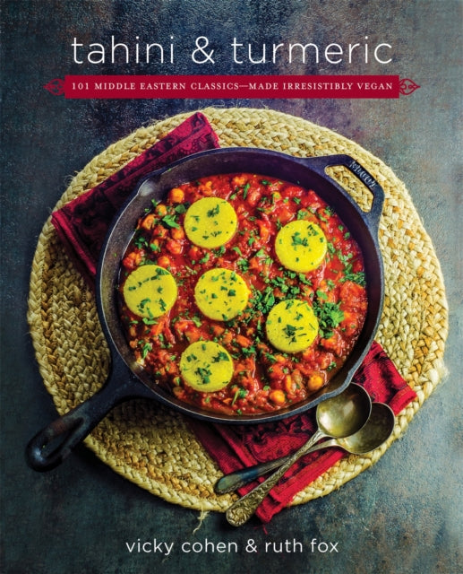 Book cover of: Tahini and Turmeric. By: Vicky Cohen