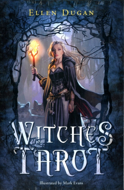 Book cover of: Witches Tarot. By: Ellen Dugan