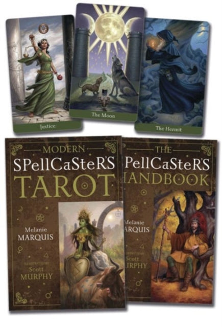 Modern Spellcaster's Tarot 9780738741666 Melanie Marquis
