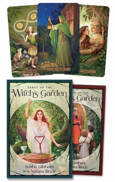 Book cover of: Tarot of the Witch's Garden