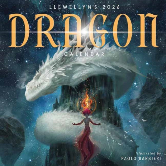 Book cover of: Llewellyn's 2026 Dragon Calendar