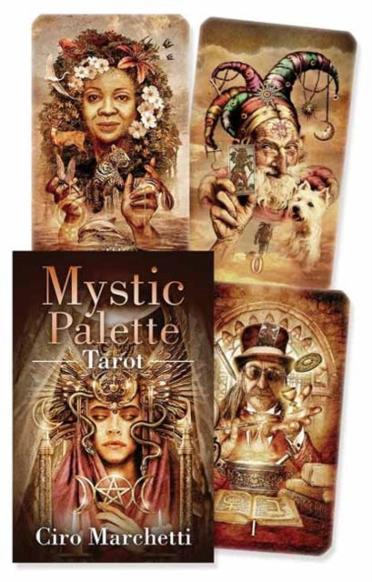 Book cover of: Mystic Palette Tarot Muted Tone Edition