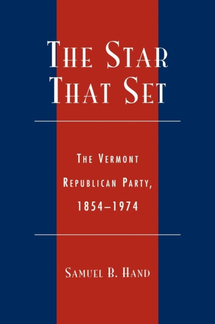 Book cover of: Star That Set. By: Samuel B. Hand