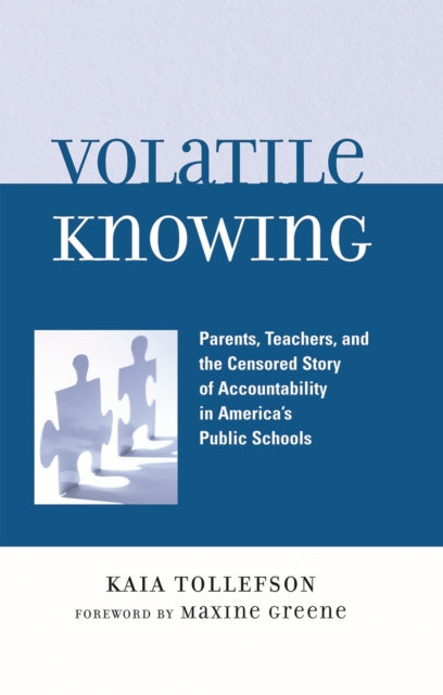 Book cover of: Volatile Knowing. By: Kaia Tollefson