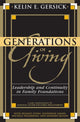 Book cover of: Generations of Giving. By: Gersick Kelin E.