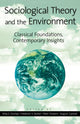 Book cover of: Sociological Theory and the Environment. By: August Gijswijt