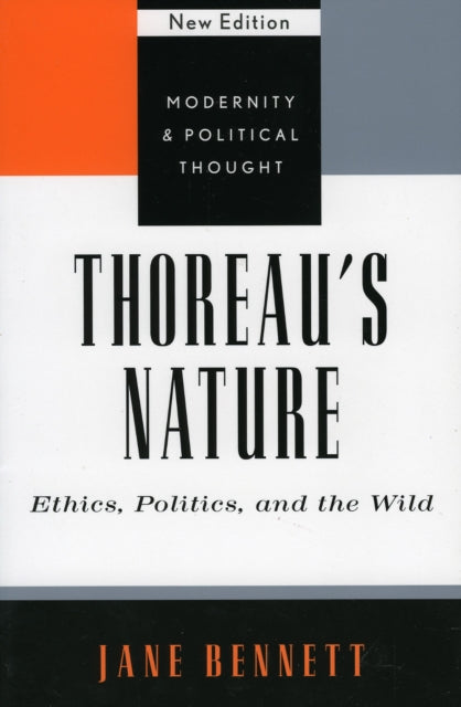 Book cover of: Thoreau's Nature. By: Jane Bennett