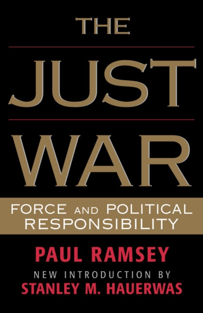 Book cover of: Just War. By: Stanley Hauerwas