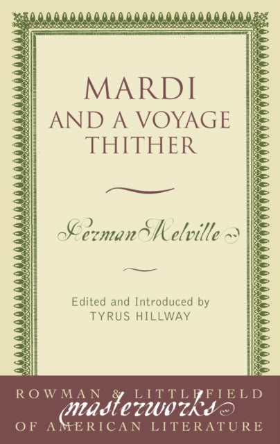 Book cover of: Mardi. By: Tyrus Hillway
