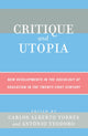 Book cover of: Critique and Utopia. By: Carlos Torres