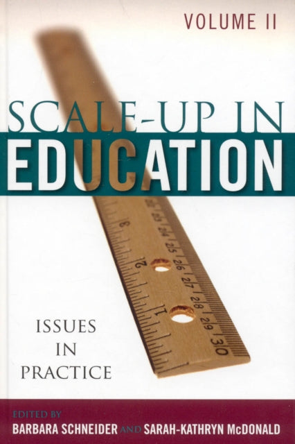 Book cover of: Scale-Up in Education. By: Sarah-Kathryn McDonald