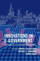 Book cover of: Innovations in E-Government. By: Erwin A. Blackstone
