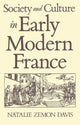 Book cover of: Society and Culture in Early Modern France