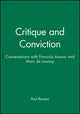 Book cover of: Critique and Conviction