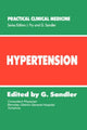 Book cover of: Hypertension. By: G. Sandler